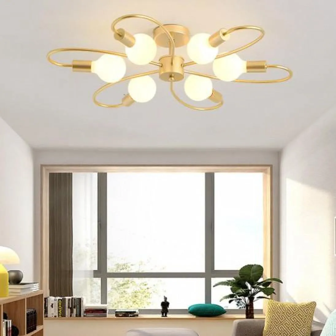 Flower Pattern Ceiling Light
