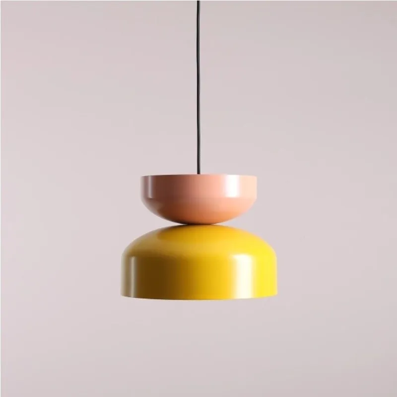 Contemporary Pendant Light with Layered Shade Design S231