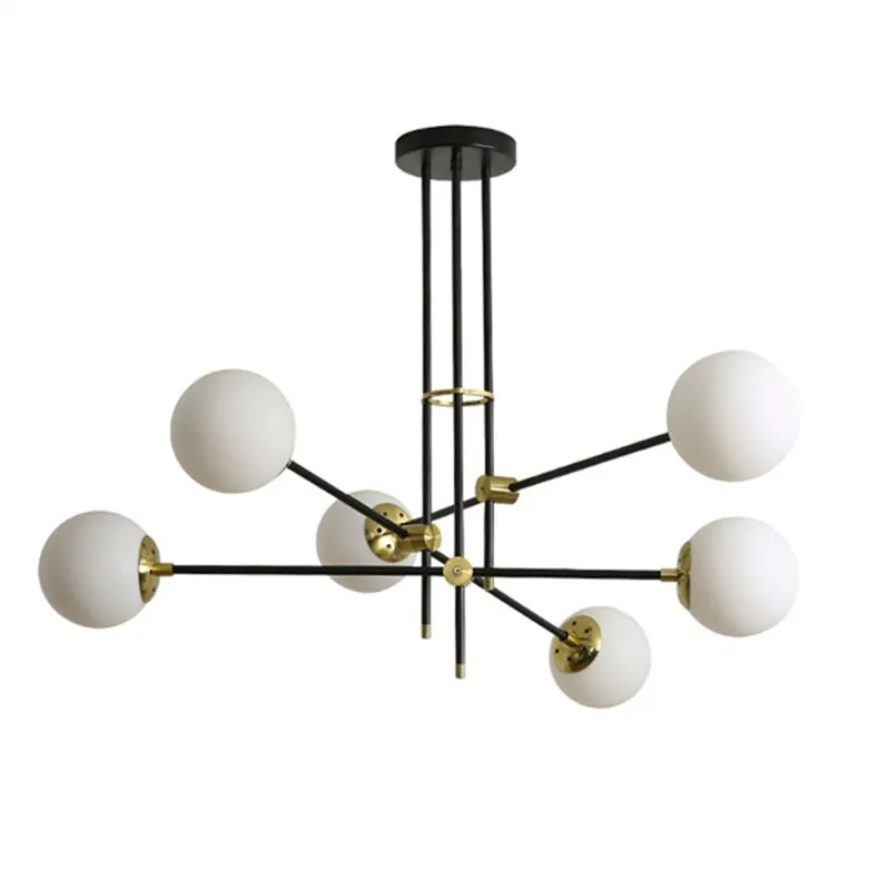 Geometric Magic Bean Chandelier