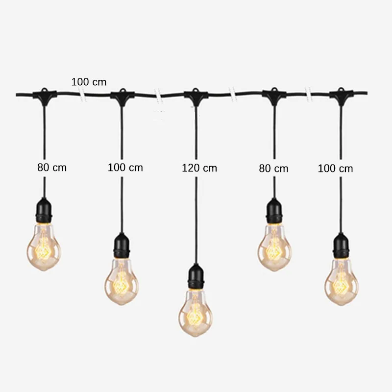Bulb Chain Pendant Light