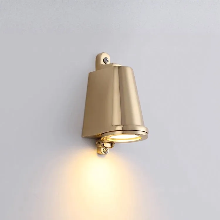 Bluebell Brass Outdoor Rain Proof Wall Light G107