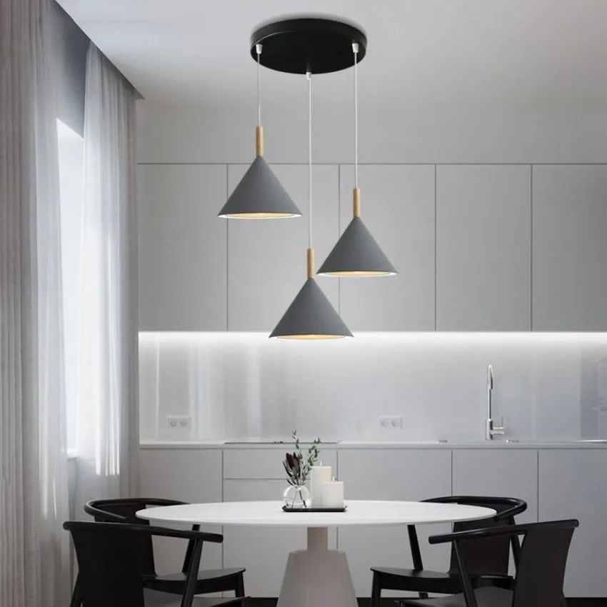 Conial Scandinavian Pendant Light