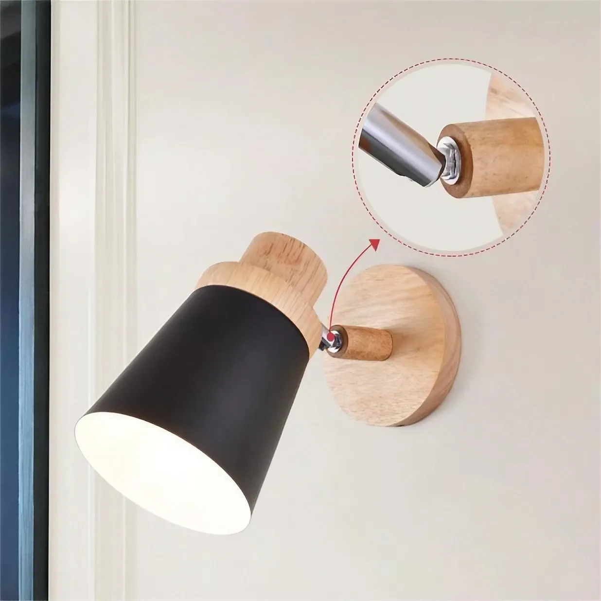 Swivel Conical Macaron Wall Light S39