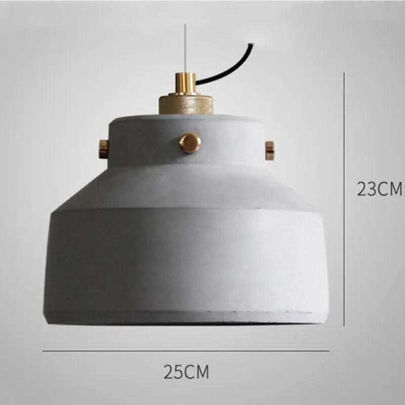 GOTHEX Cement Pendant Light