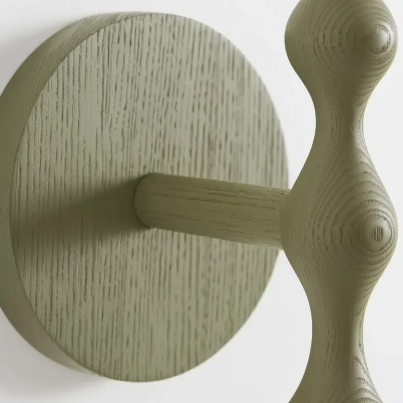 Savara Modern Curved Base Wall Light - Soft Diffused Fabric Shade for Hallways and Living Rooms T723