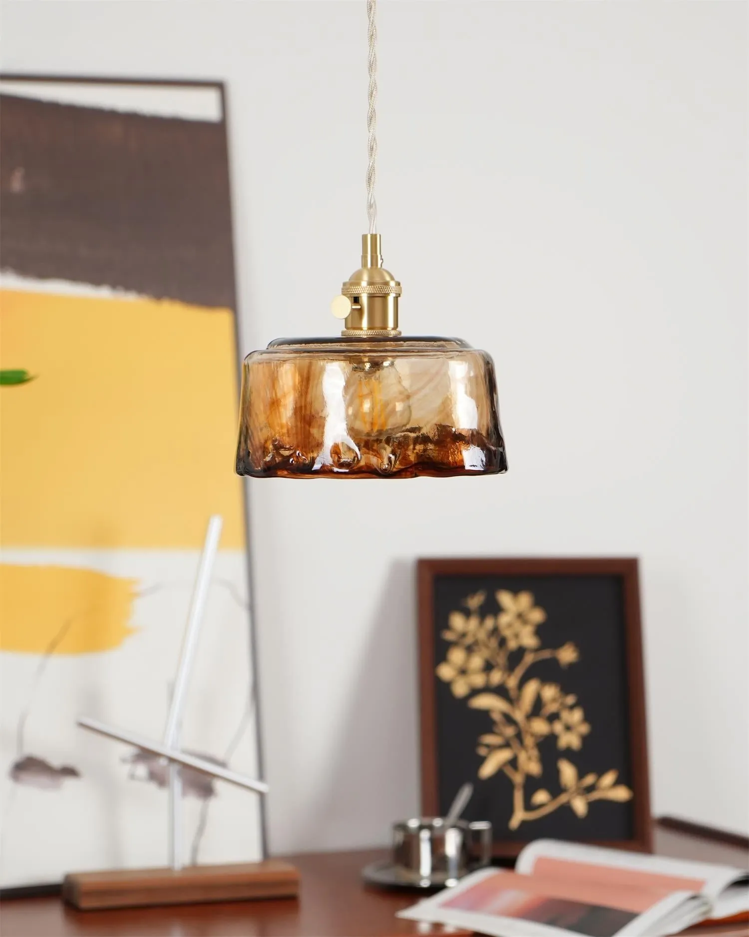 Retro Glass Pendant Lamp M110
