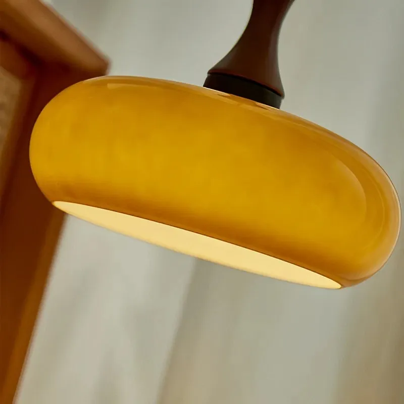 Retro Bauhaus Glass Pendant Light S86