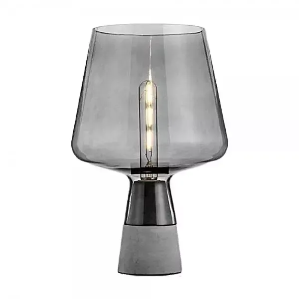 Glass Table Lamp - Glass Dome Nordic Design for Bedroom