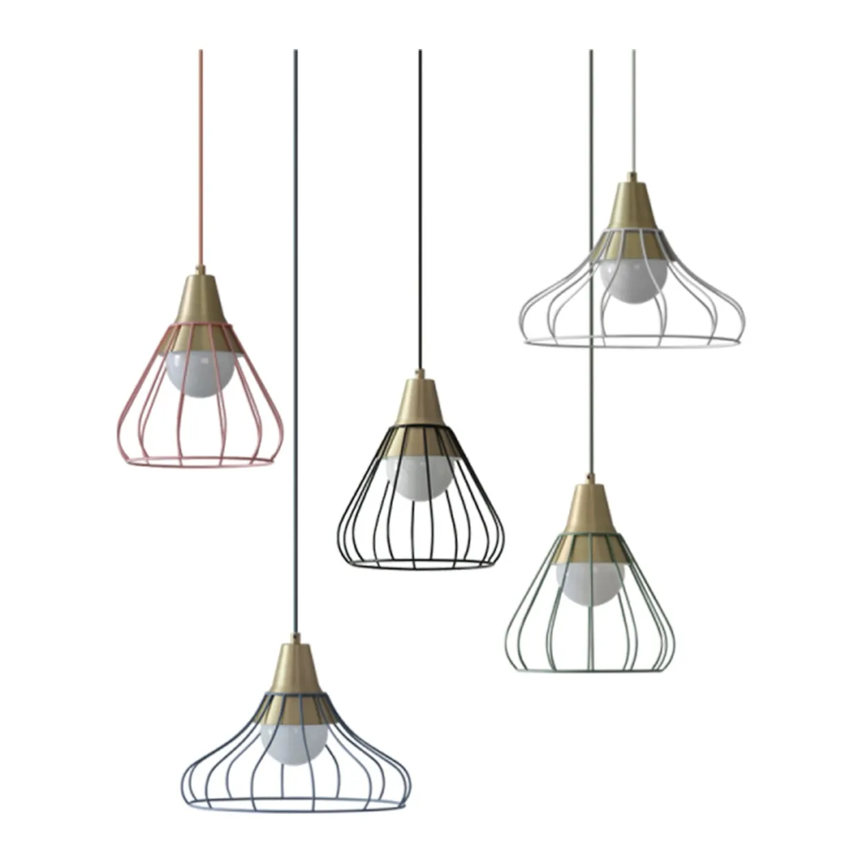 HELENA Caged Pendant Lamp