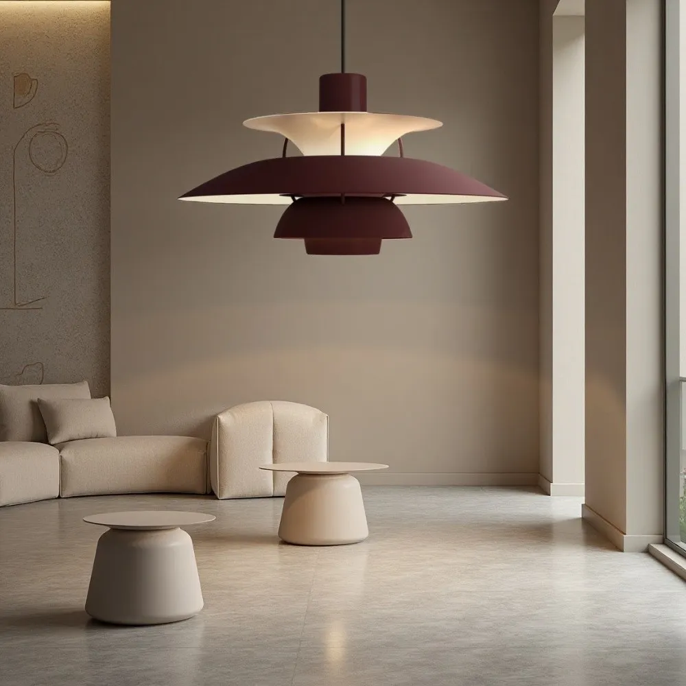 Danish Multi-layer Metal Pendant Light S107