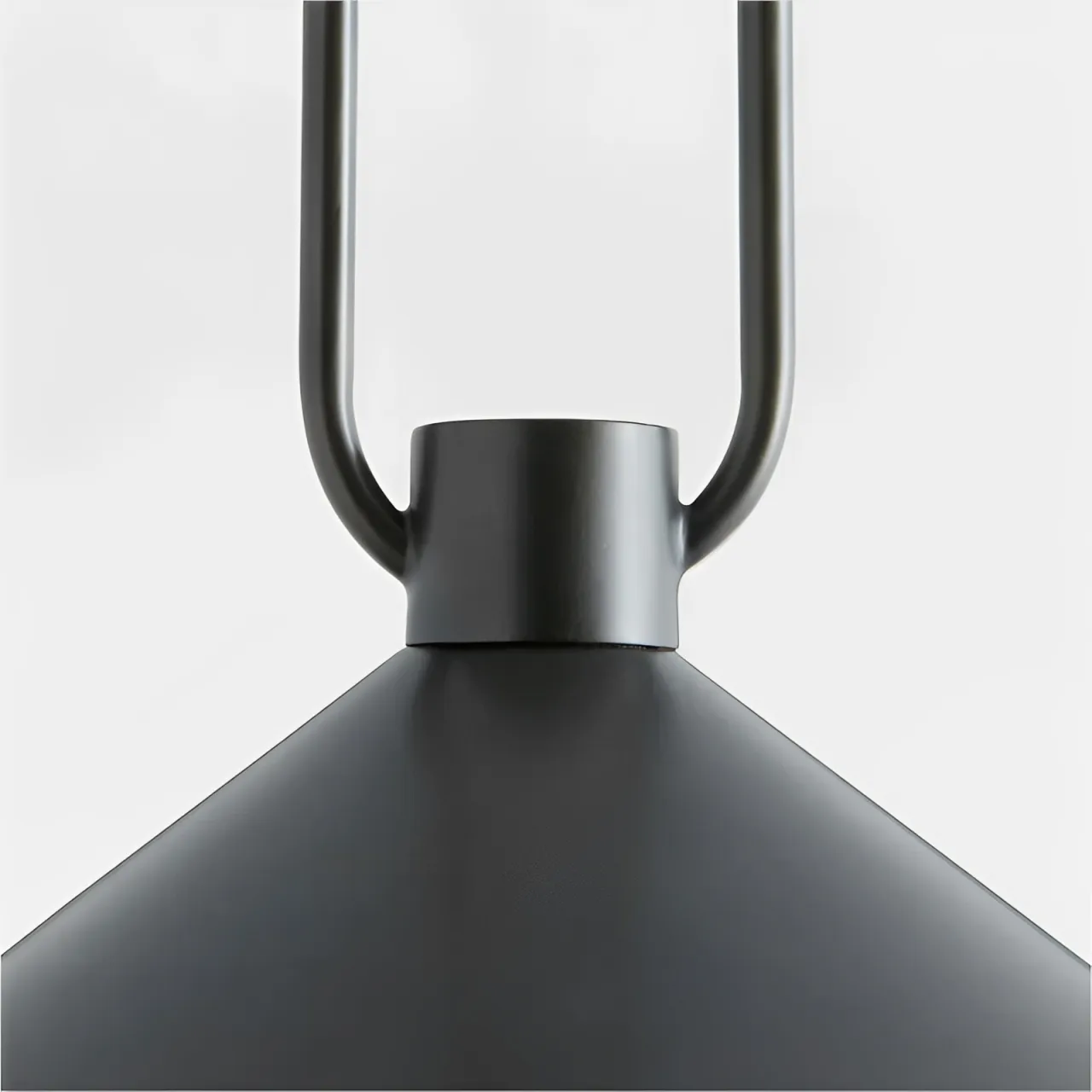 Vaxeuran Industrial Metal Cone Pendant Light - Modern Industrial Design for Kitchens and Dining T1223