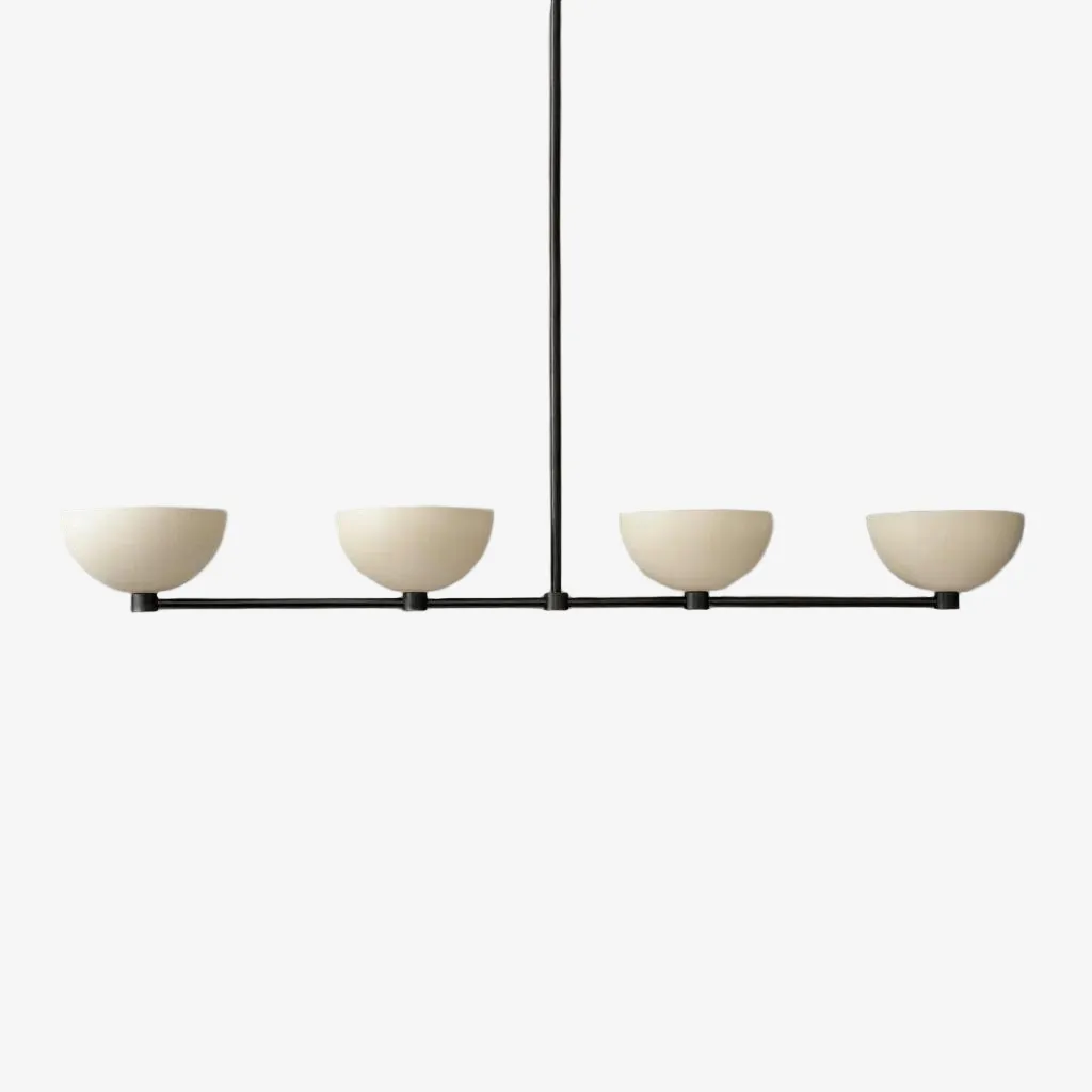 Metio Dome Elegant Chandelier Light - Decorative Ceiling Fixture for Home T382