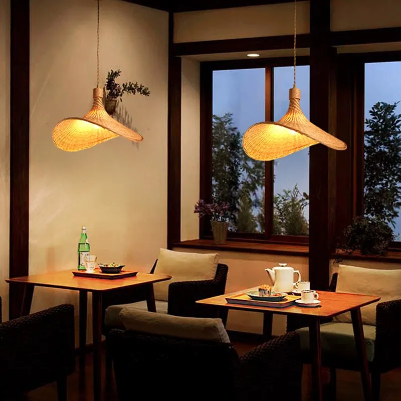 Southeast Homestay Woven Creative Pendant Light