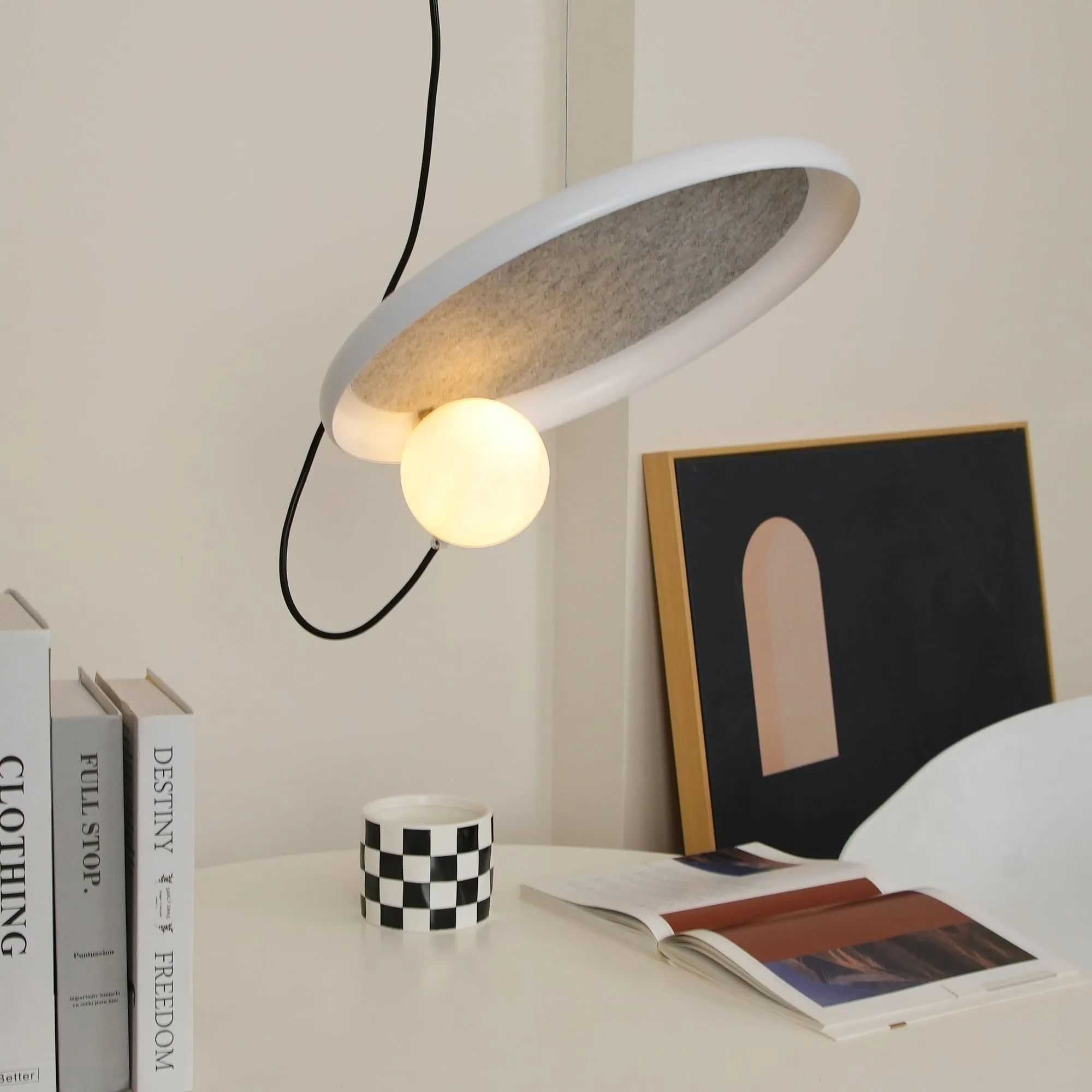 Acoustic Disc Pendant Lamp T1672