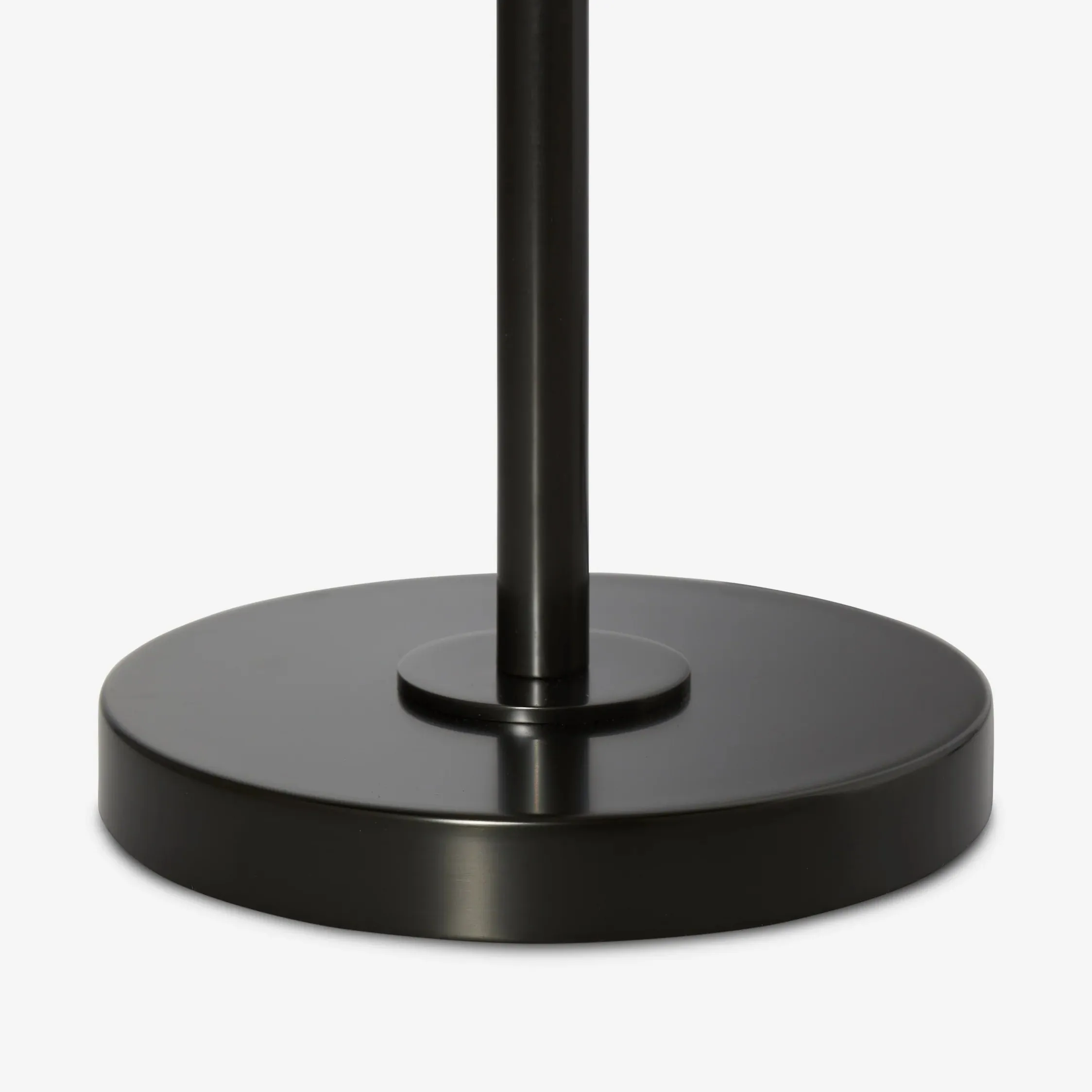 Ruffmeto Transitional Slim Table Lamp - Sculptural Shade Lighting for Living Room or Bedroom T672