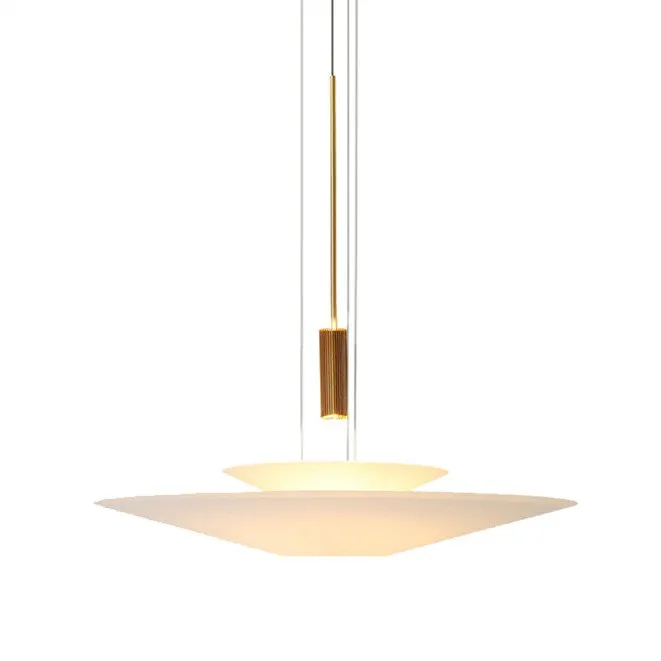 Plumeo Chandelier - Modern Layered LED Pendant for Living Room