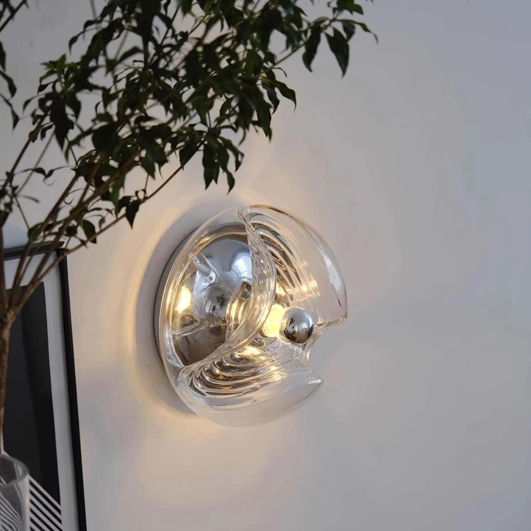Bauhaus Glass Wall Lamp P033