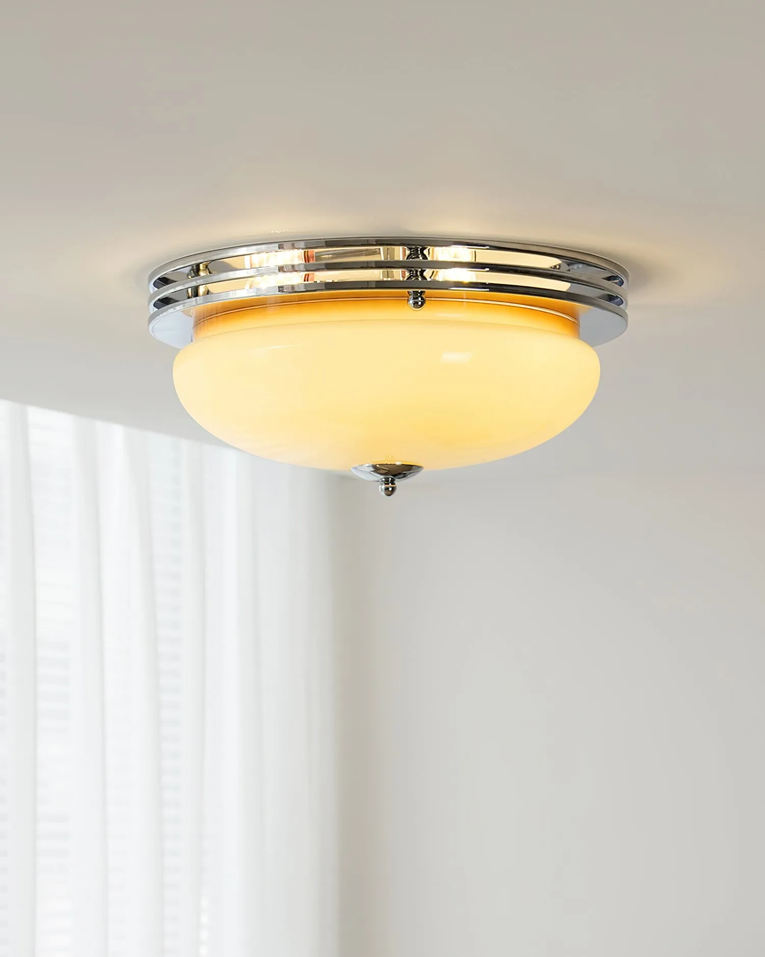 Bauhaus Egg Tart Ceiling Light P034