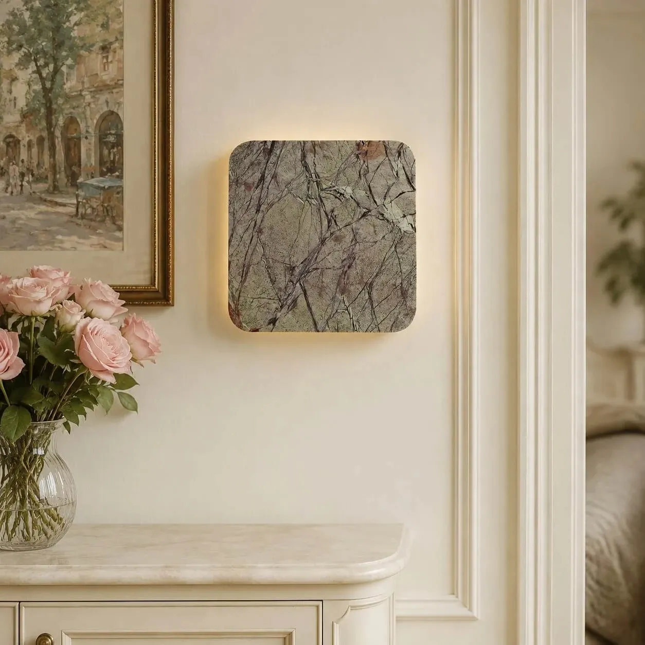 Rainforest Stone LED Wall Light