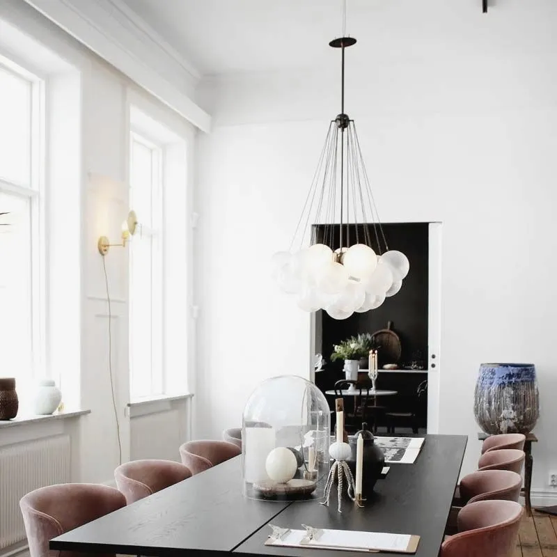 Cloud Orb Chandelier