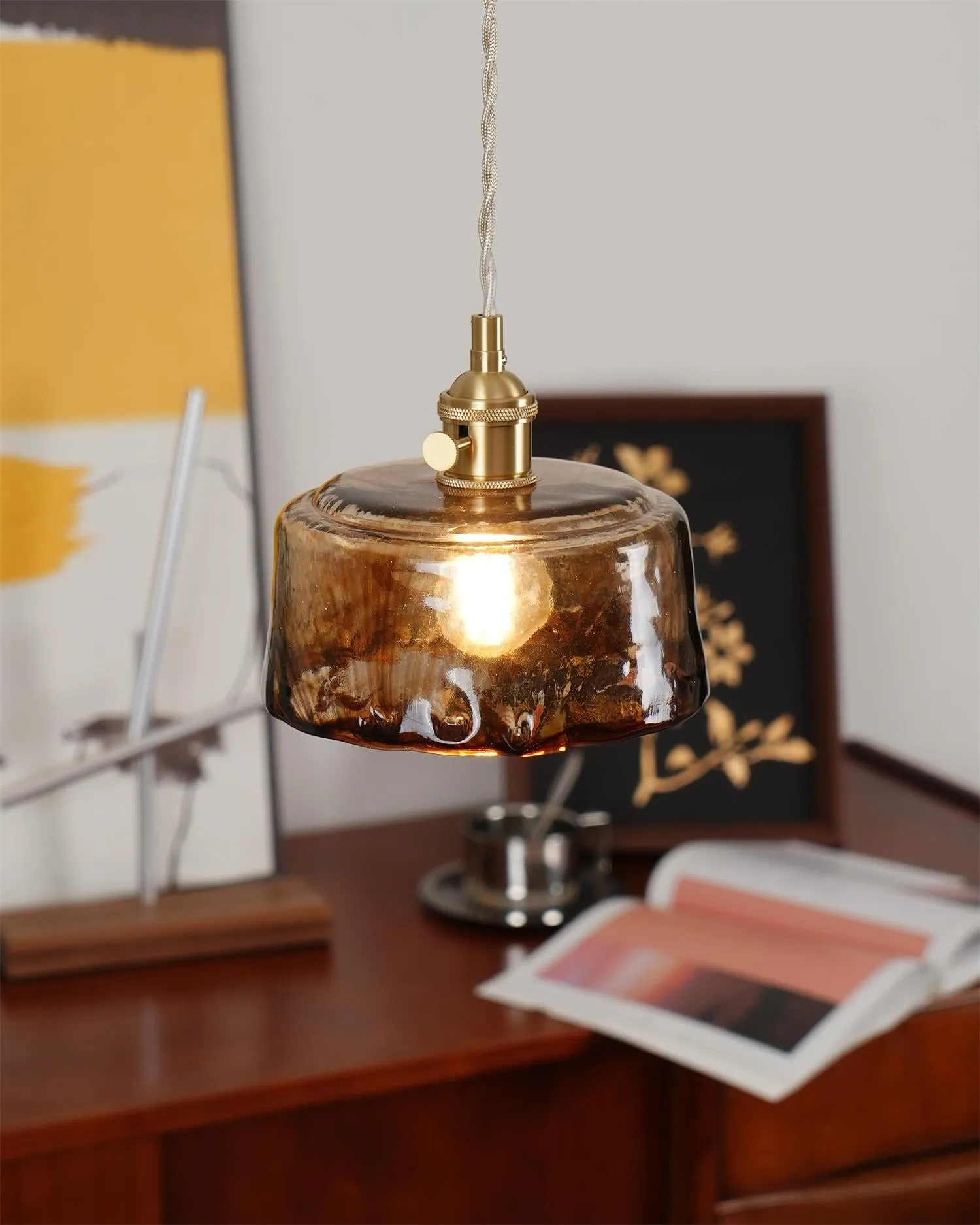Retro Glass Pendant Lamp M110