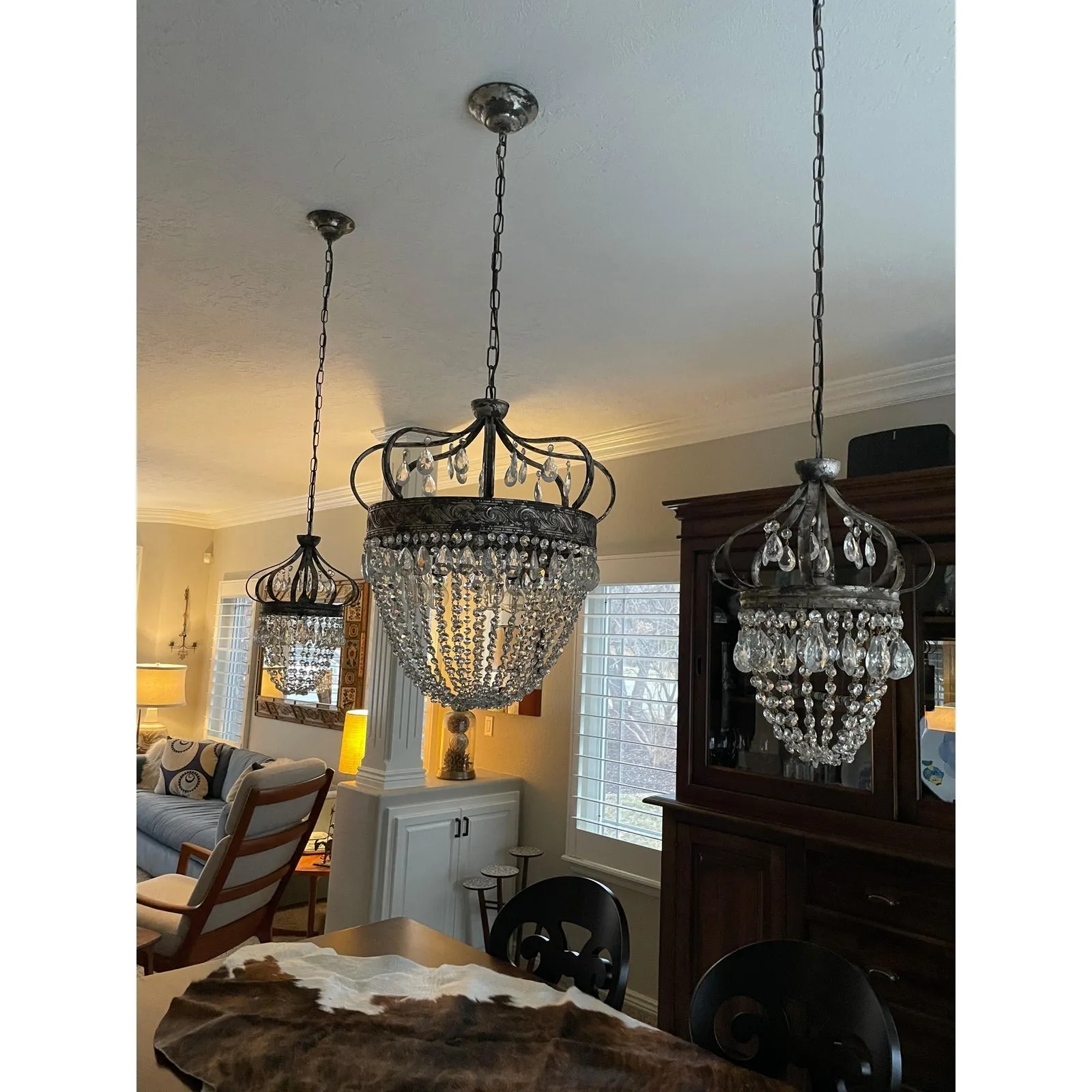 Abella Tear Drop Chandelier T1741