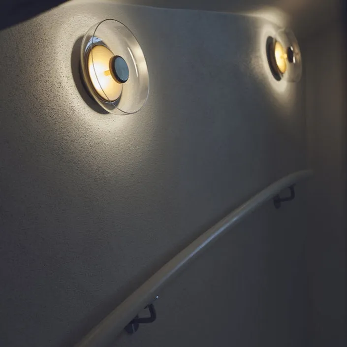 The Shimmering Glow Premium Minimalist Brass Wall Light T2072