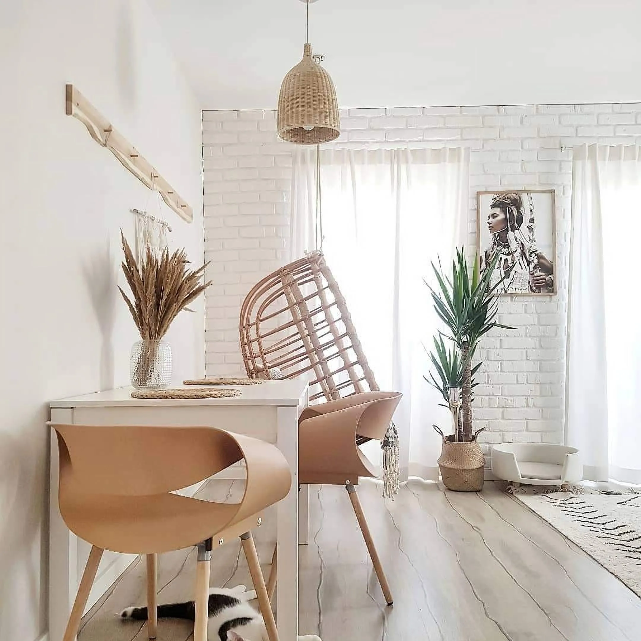 Rattan Pendant Light
