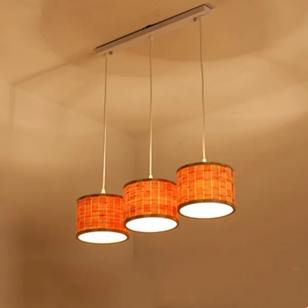 Aisle Rattan Decoration Pendant Light