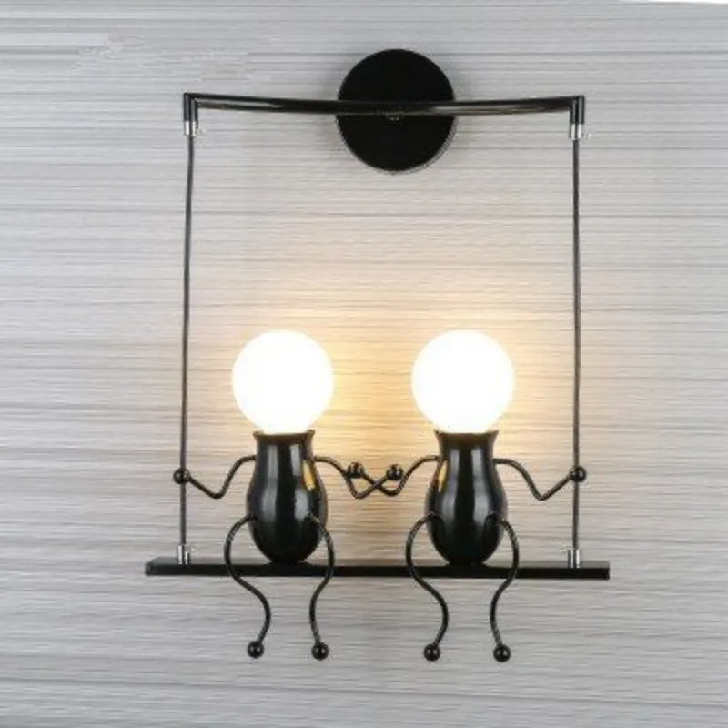 Cartoon Robot Wall Light