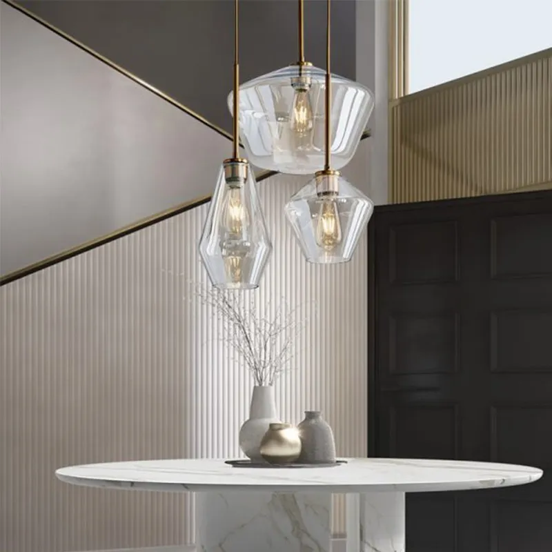 Modern Simple Glass Pendant Lamp