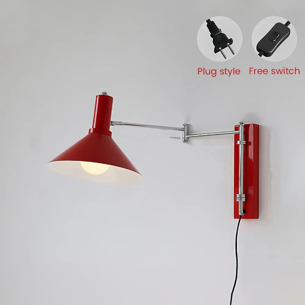 Bauhaus Simple Rotatable Stained Wall Light T032