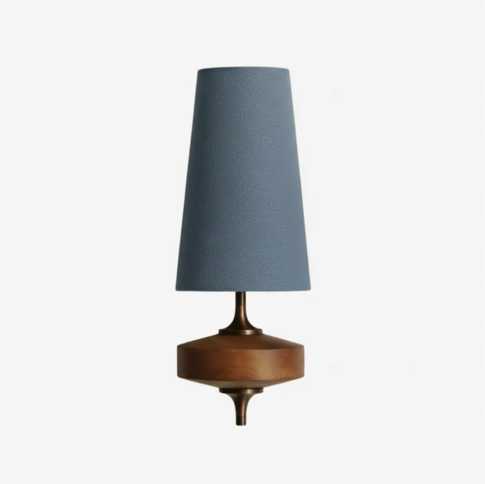Chrona Rho Fabric Sculpt Wall Lamp - Artistic Contemporary Style T122