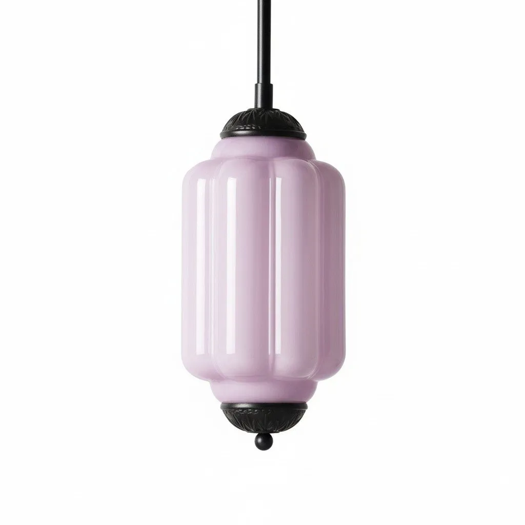 Eloise Elegant Glass Hanging Lamp - Retro Style for Breakfast Nooks T289