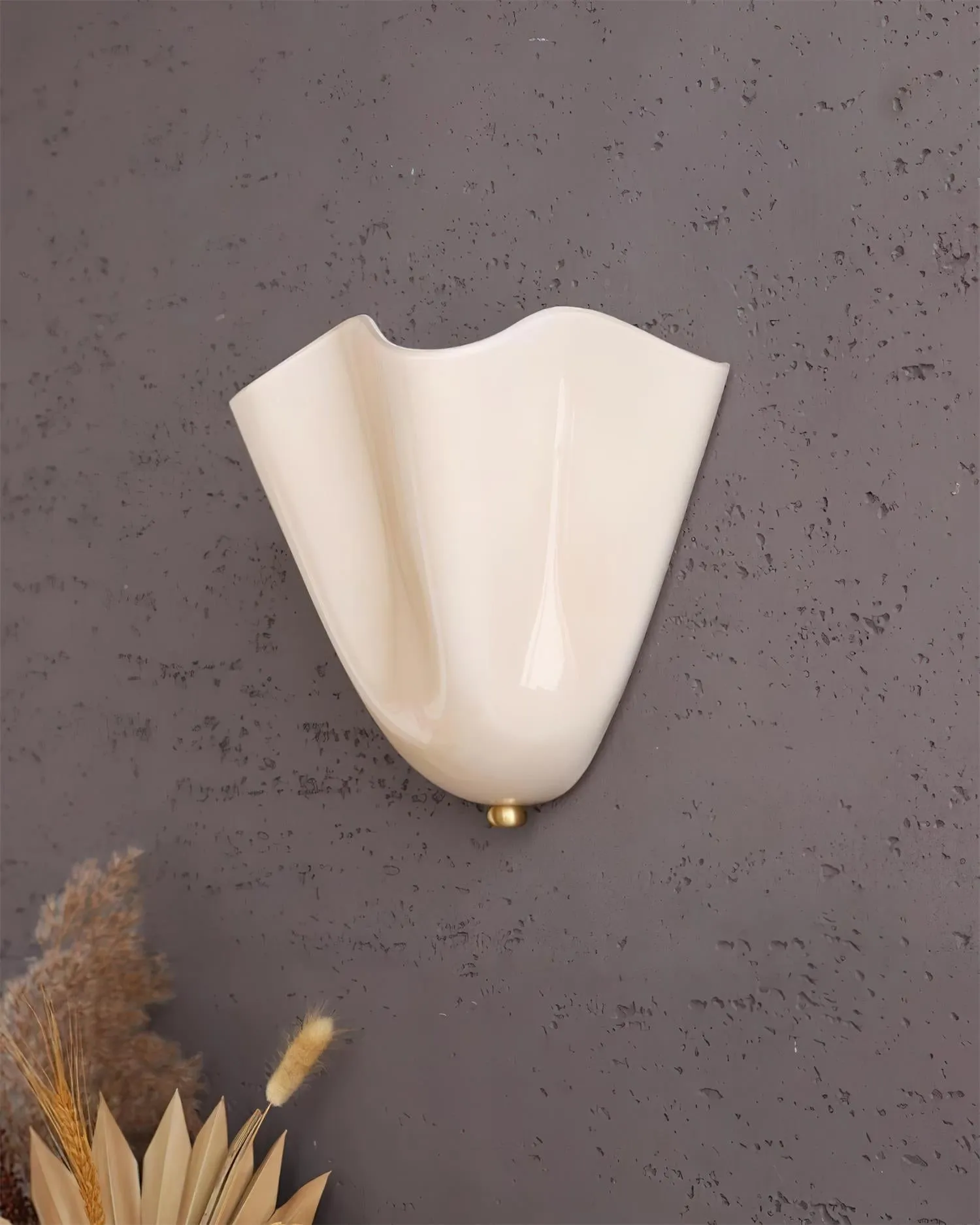 Bellina Modern Glass Wall Sconce - Ambient Lighting for Hallway P075