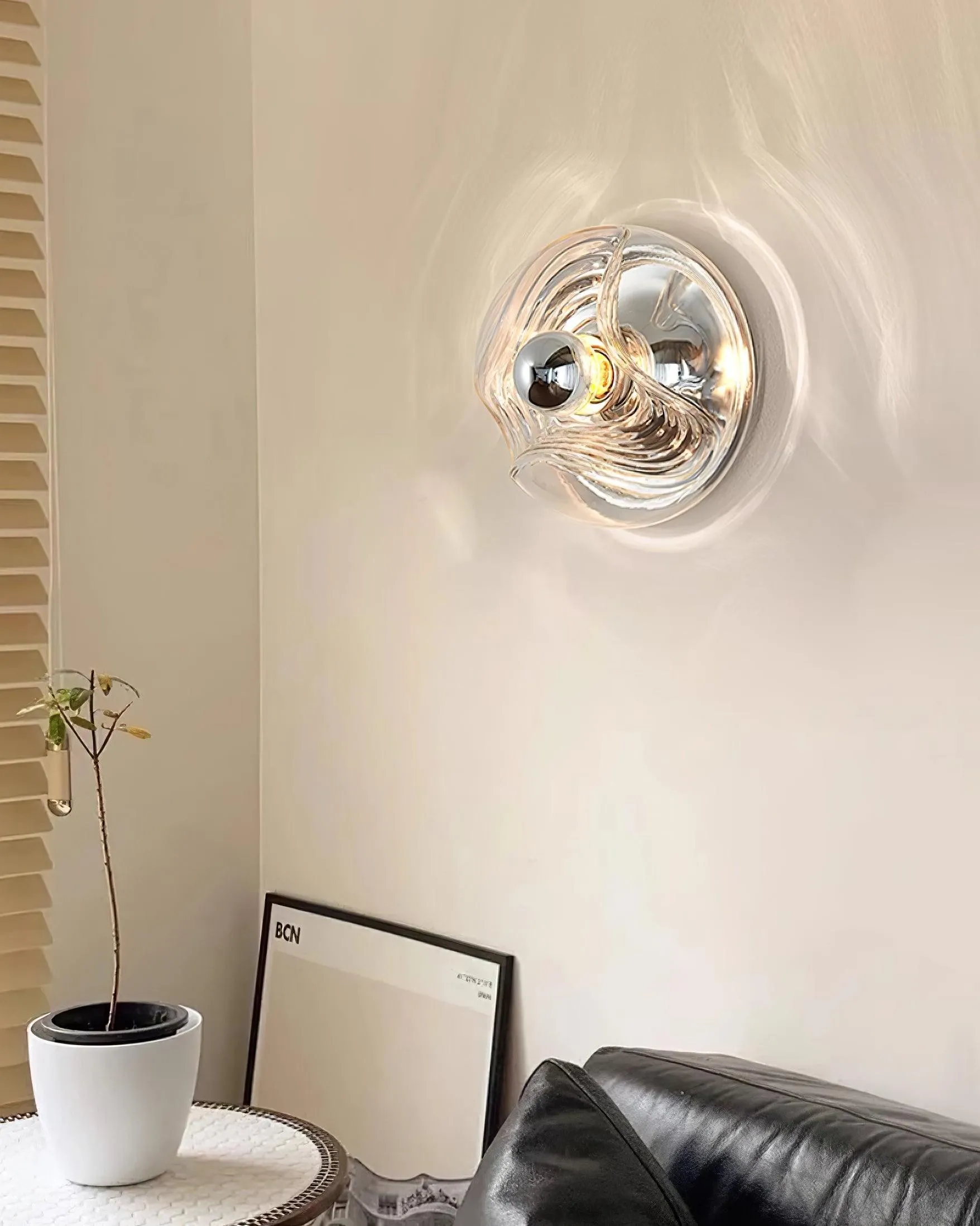 Bauhaus Glass Wall Lamp P033