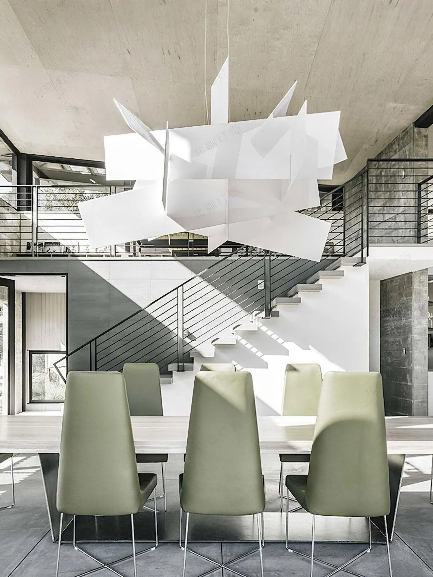 Creative Stacking Art Shaped Pendant Light M570