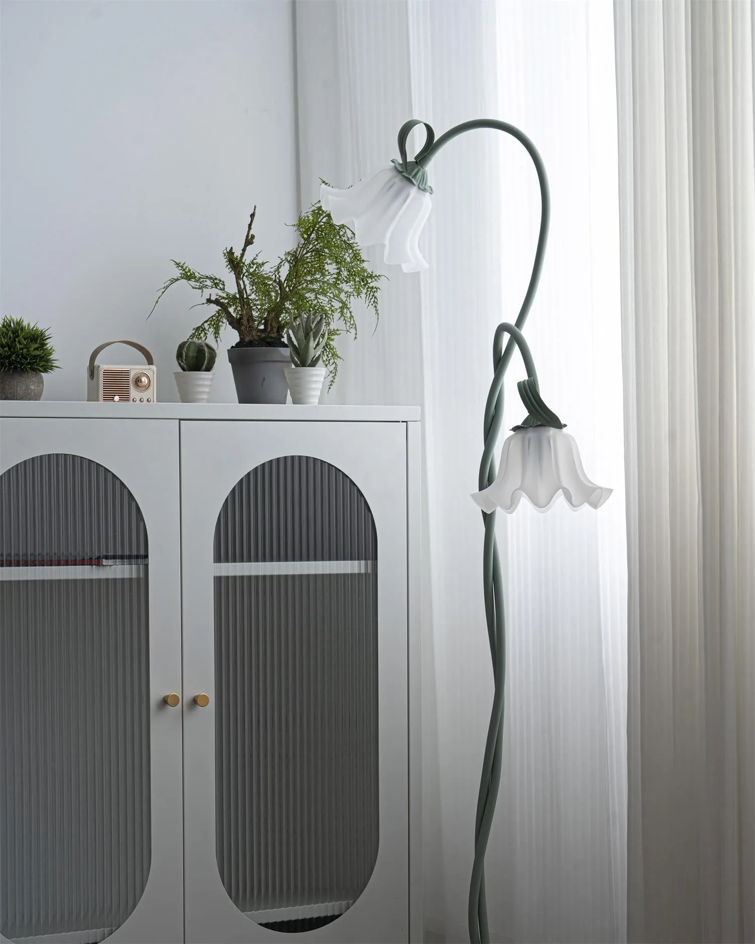 Creative Multi-Head Winding Flower Shape Floor Lamp M75