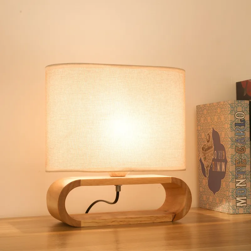 Minimalist Wooden Table Light