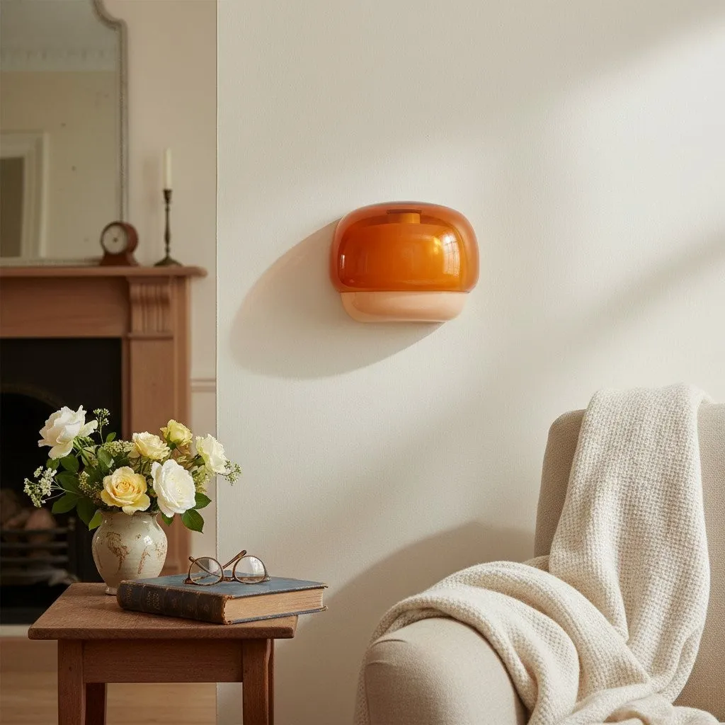 Clinco Double Sphere Glass Sconce ‑ Stylish Ambient Wall Lighting T416