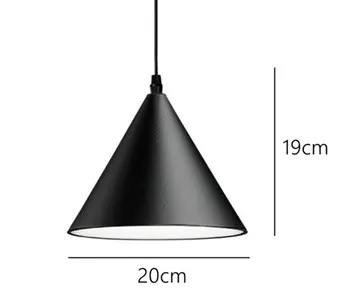 String Light Cone Pendant Light