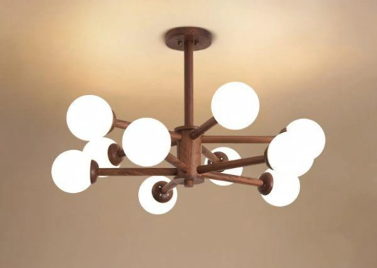 LIGN Wooden Molecular Light