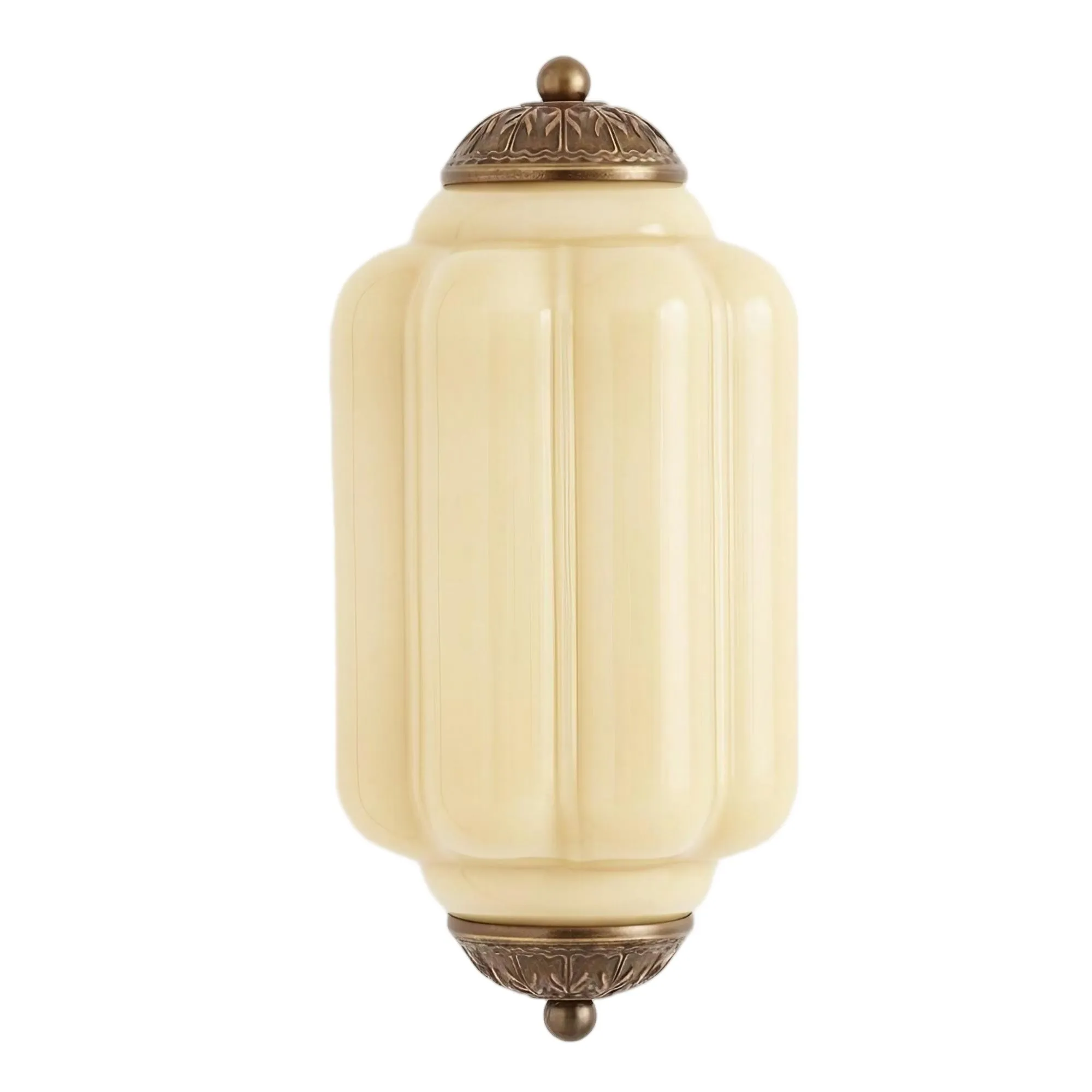 Vintage Eloise Glass Wall Light - Art Deco Style for a Chic Living Room G52