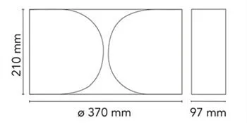 Foglio Wall Lamp