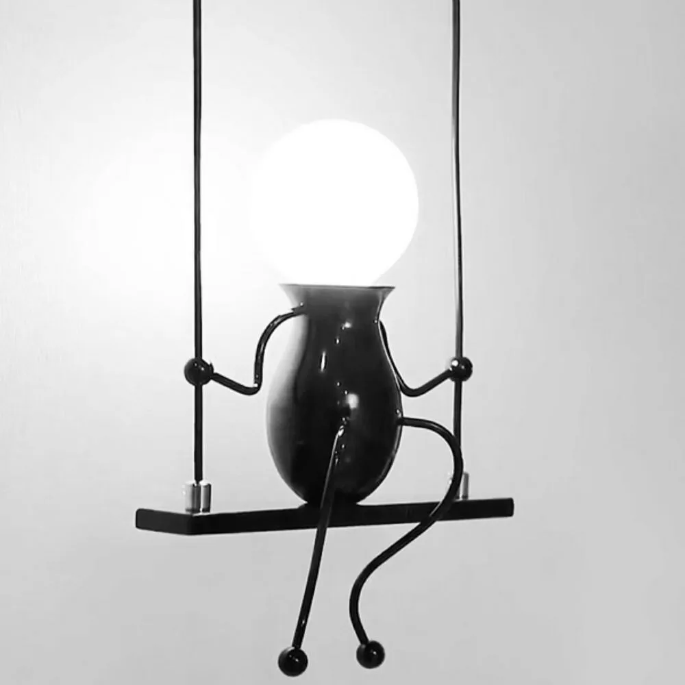 Cartoon Robot Wall Light
