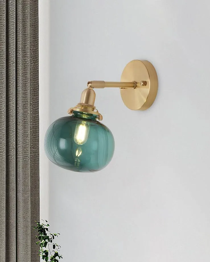 Simple Hallway Entrance Pumpkin Pattern Wall Lamp M108