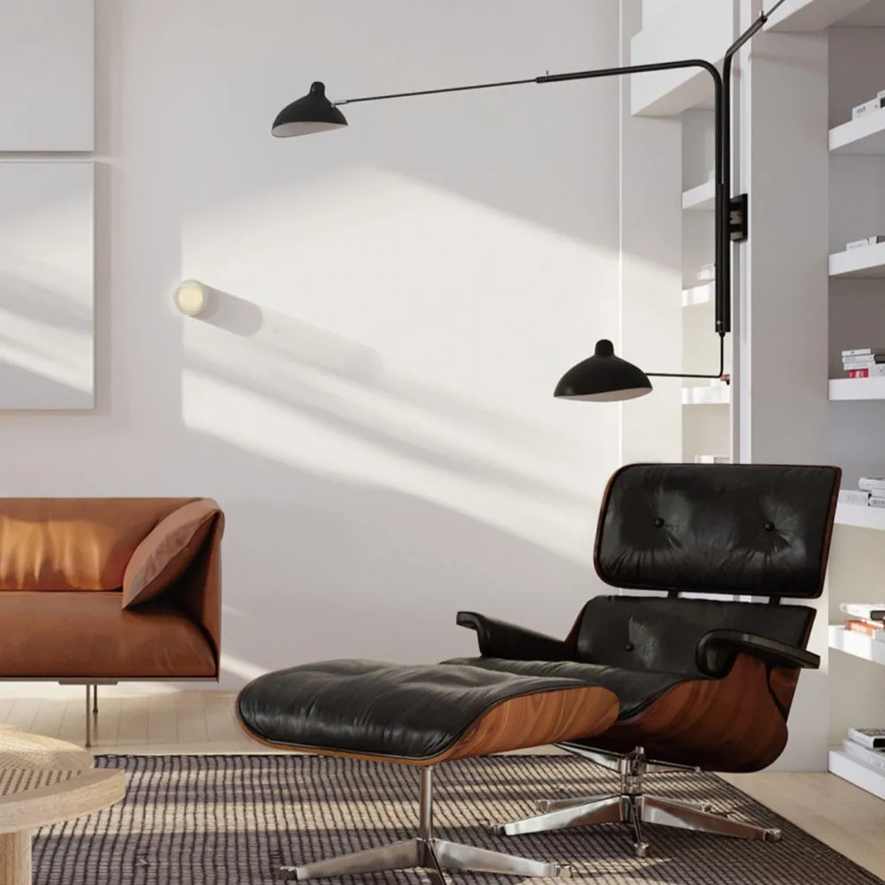 Arclume Modern Wall Light - Modern Adjustable Sconce for Living Room