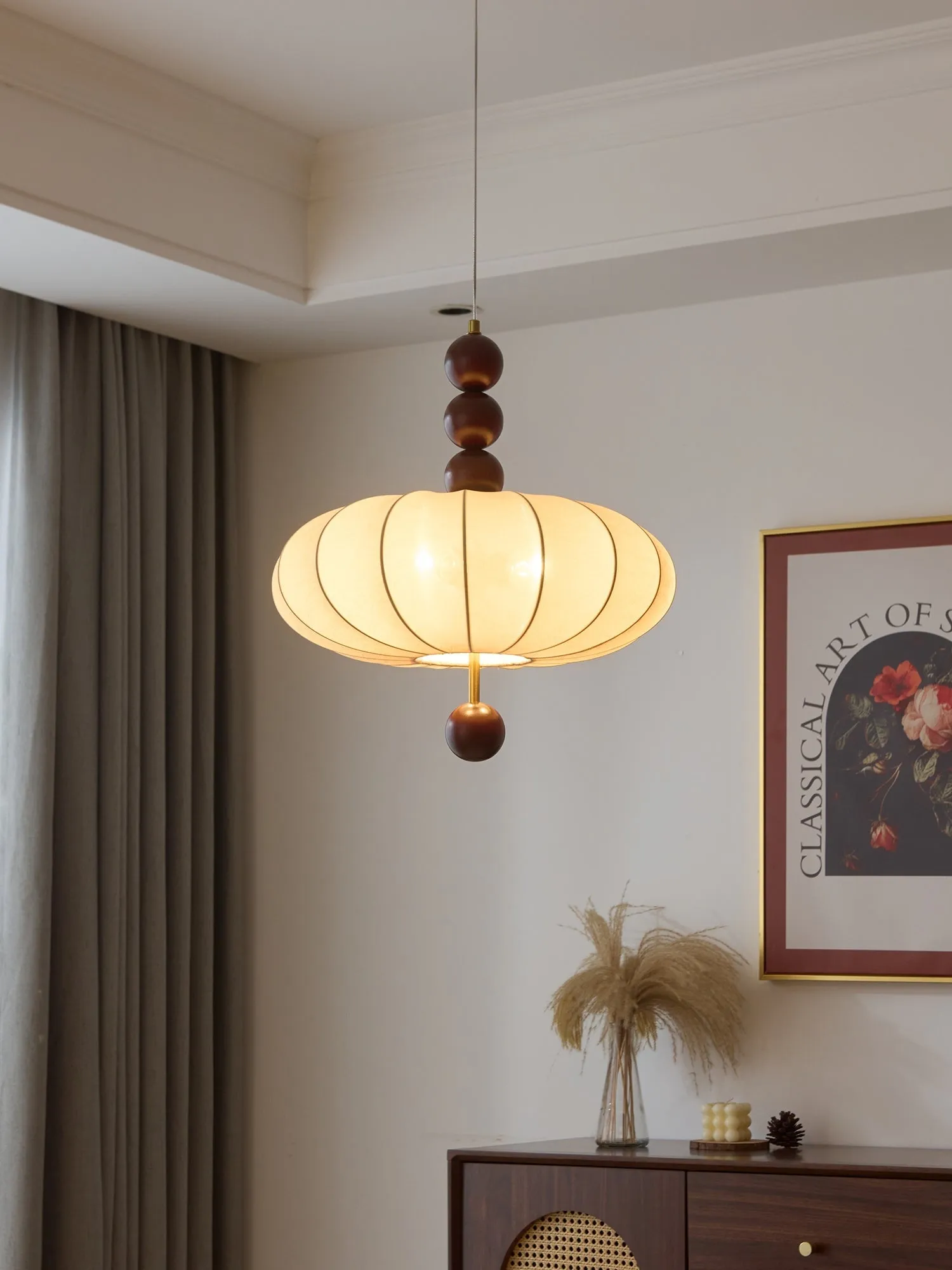 Adelaide Fabric Pendant Light T1574