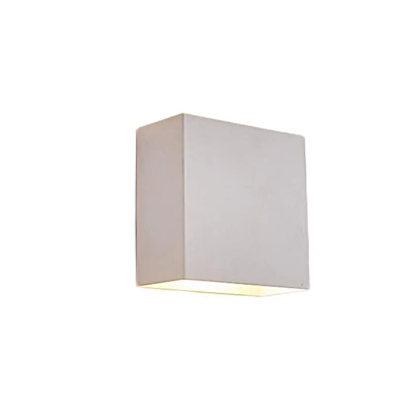Aluminum Minimalist Style LED-6W Cube Wall Light For Bedroom