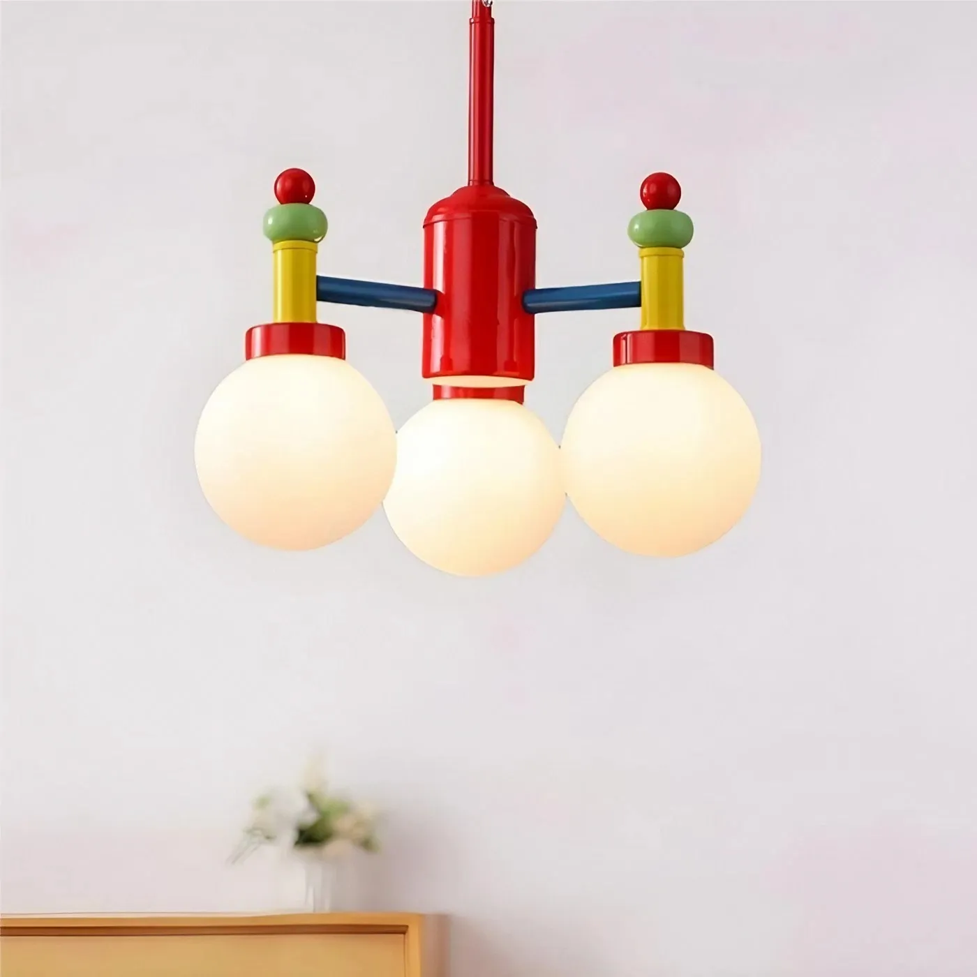 Art Decor Macaron Chandeliers For Children's Room S49